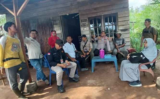 KPUD BENGKALIS FASILITASI PPS, PKD BERSAMA POLSEK SIAK KECIL, PANTAU TPS WILAYAH MASING-MASING